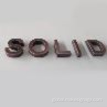 Laser Cutting Metal Letter Brushed Laser Cutting Metal Letter Factory